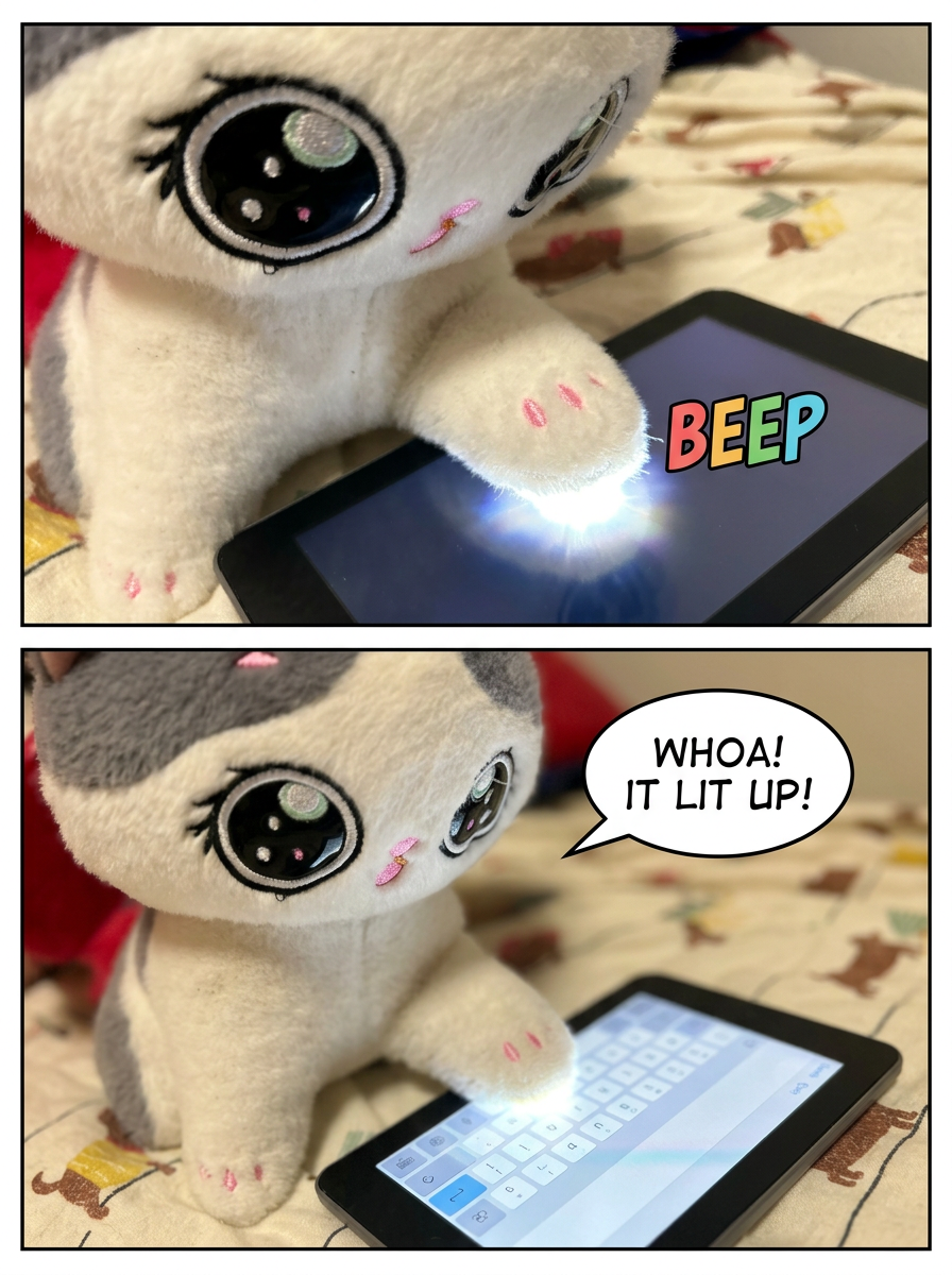 A Curious Paw on the Screen (page 3 of 4)