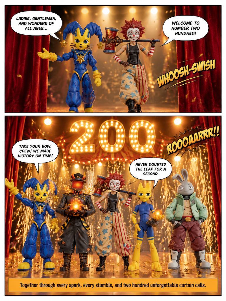 THE 200 MILESTONE SHOW (page 4 of 4)