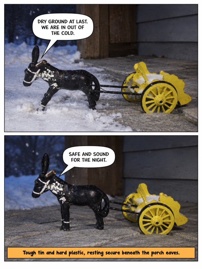 The Little Donkey and the Snow Cart (page 4 of 4)