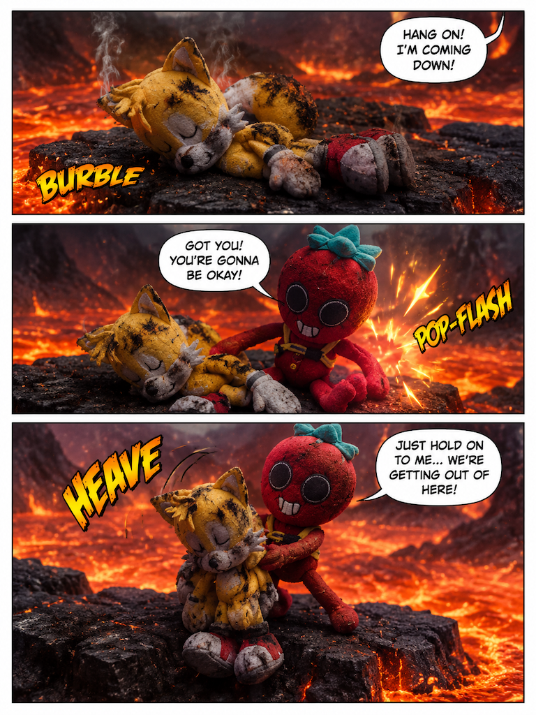 Escape from the Magma Cavern (page 2 of 4)