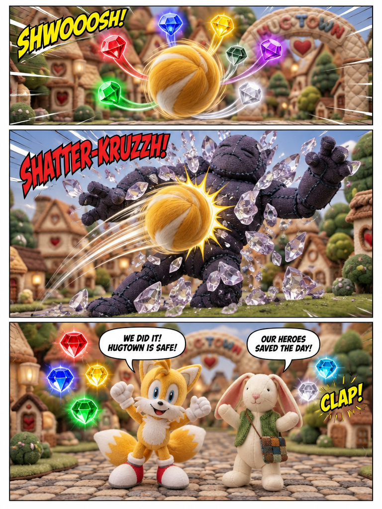 Tails and the Quilted Chaos of Hugtown (make a part 2 if u want) (page 4 of 4)