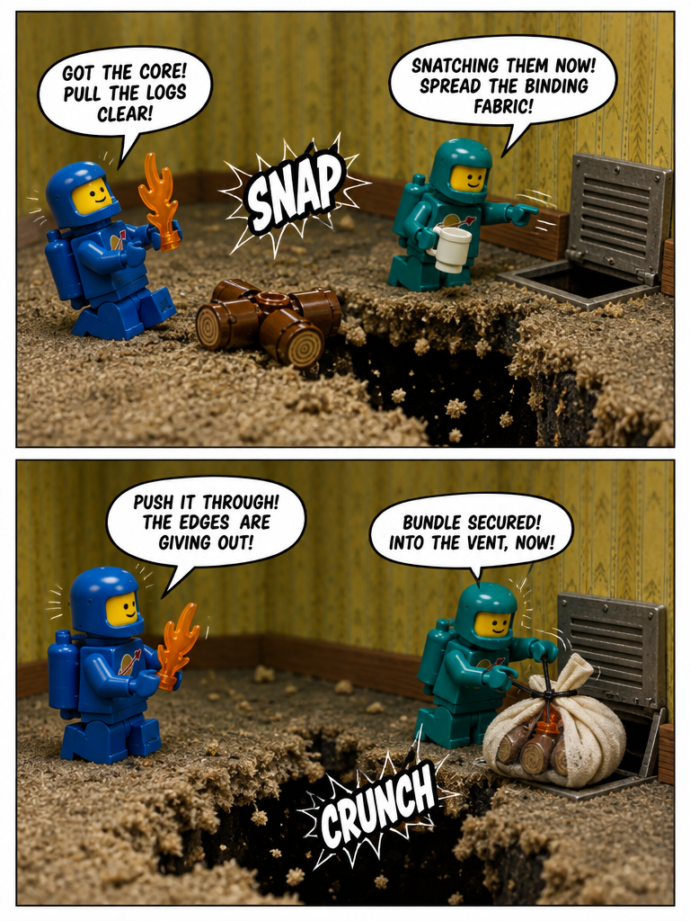 Through the Crumbling Floor (page 2 of 4)