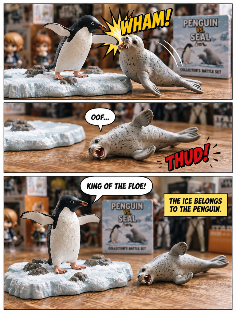 Penguin vs Seal: Ice Floe Showdown (page 4 of 4)