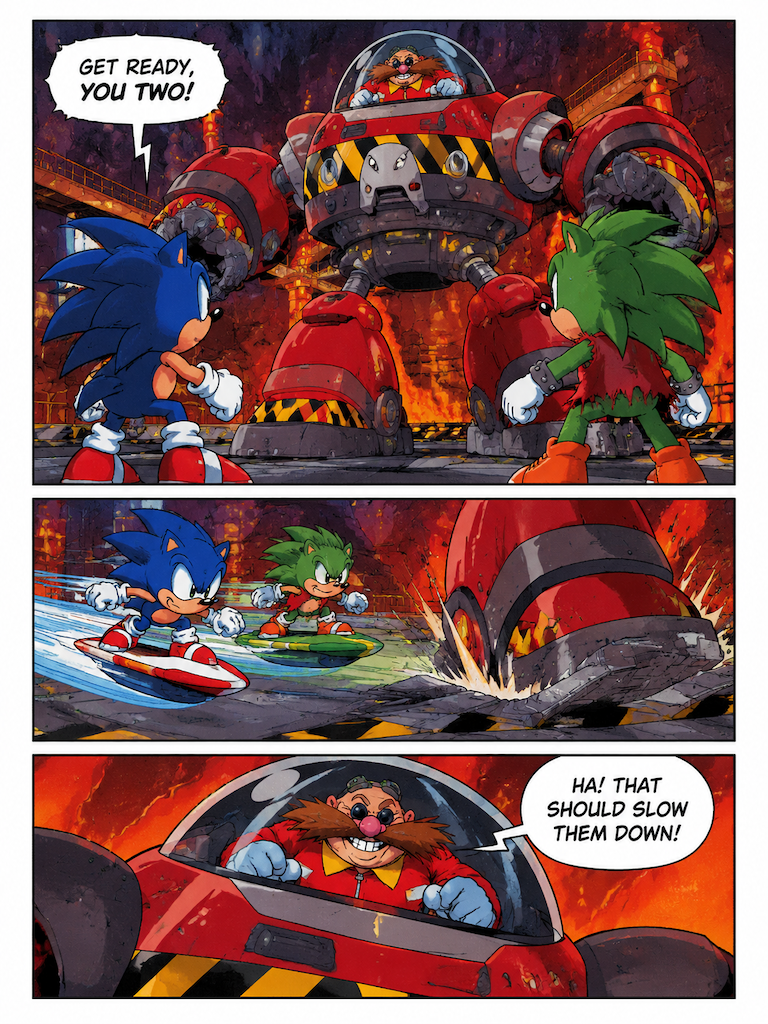 Sonic Underground: The Great Crusher Escape (page 2 of 4)