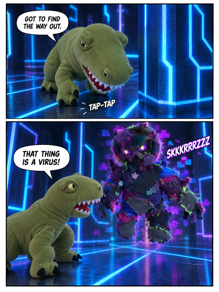 Trapped in the Digital Glitch (page 2 of 4)