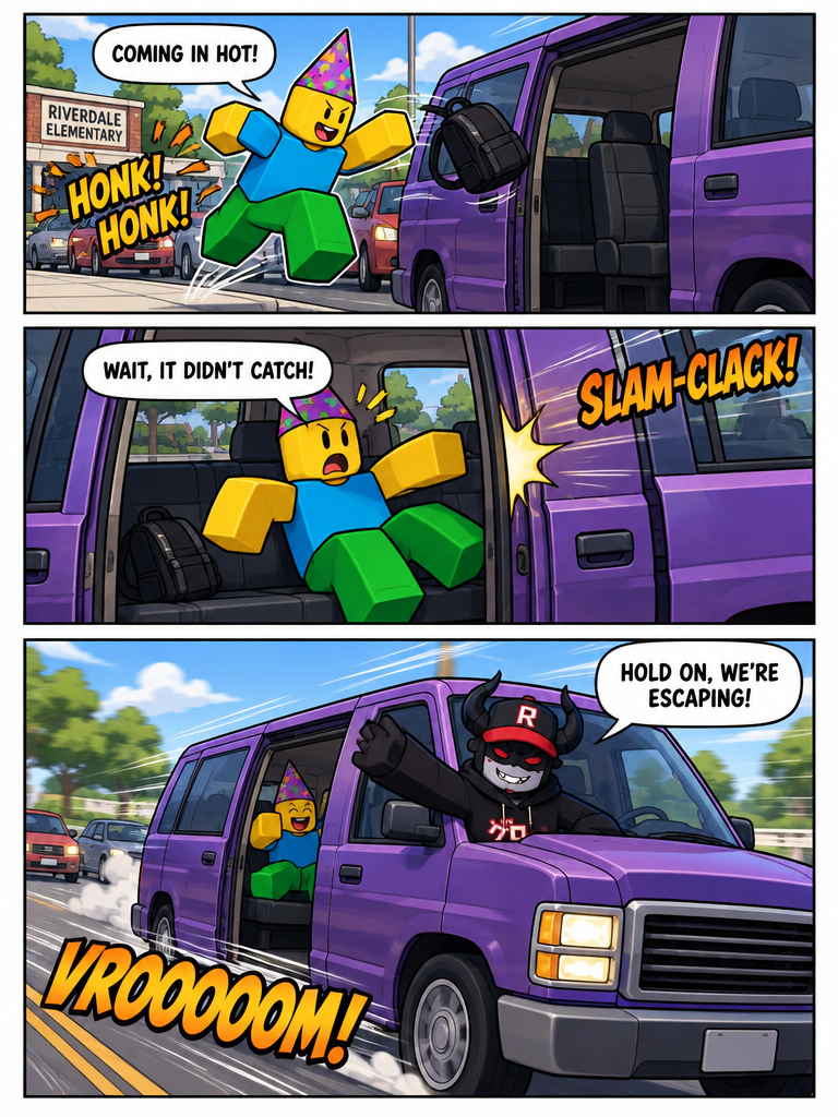 When School Pick Up Goes Wrong (page 2 of 4)