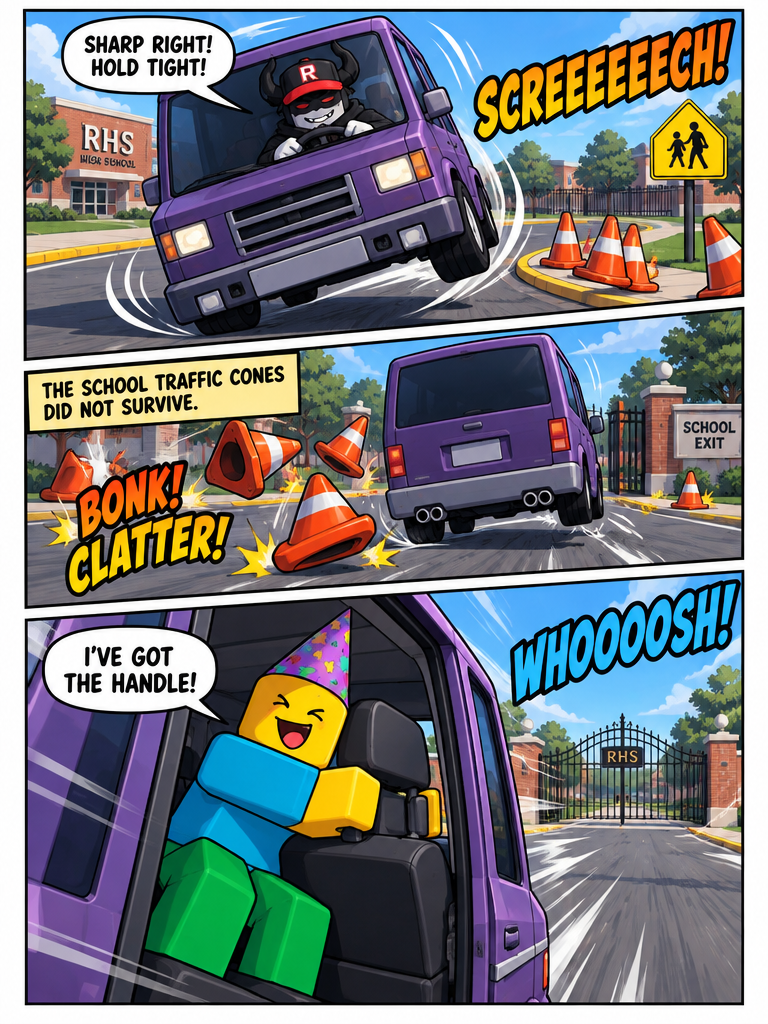 When School Pick Up Goes Wrong (page 3 of 4)