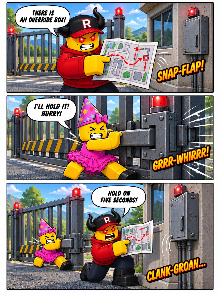 Breaching the Perimeter Gate (page 2 of 4)
