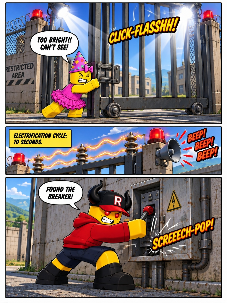 Breaching the Perimeter Gate (page 3 of 4)
