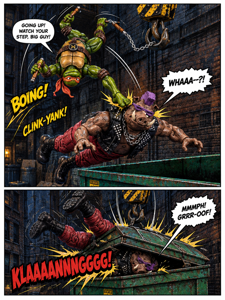 Alleyway Brawl: Orange vs. Hog (page 3 of 4)
