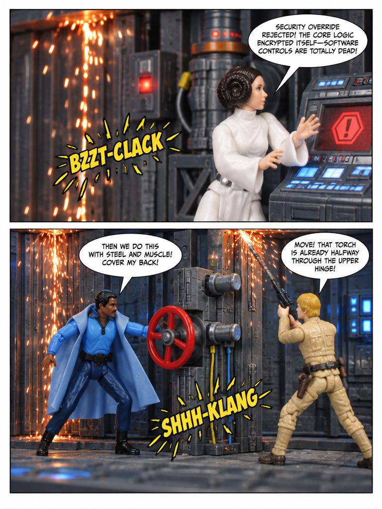 ⭐️Star Wars TVC 🗡 Cold Bastion 💬 Comic Story part 5 (page 2 of 4)