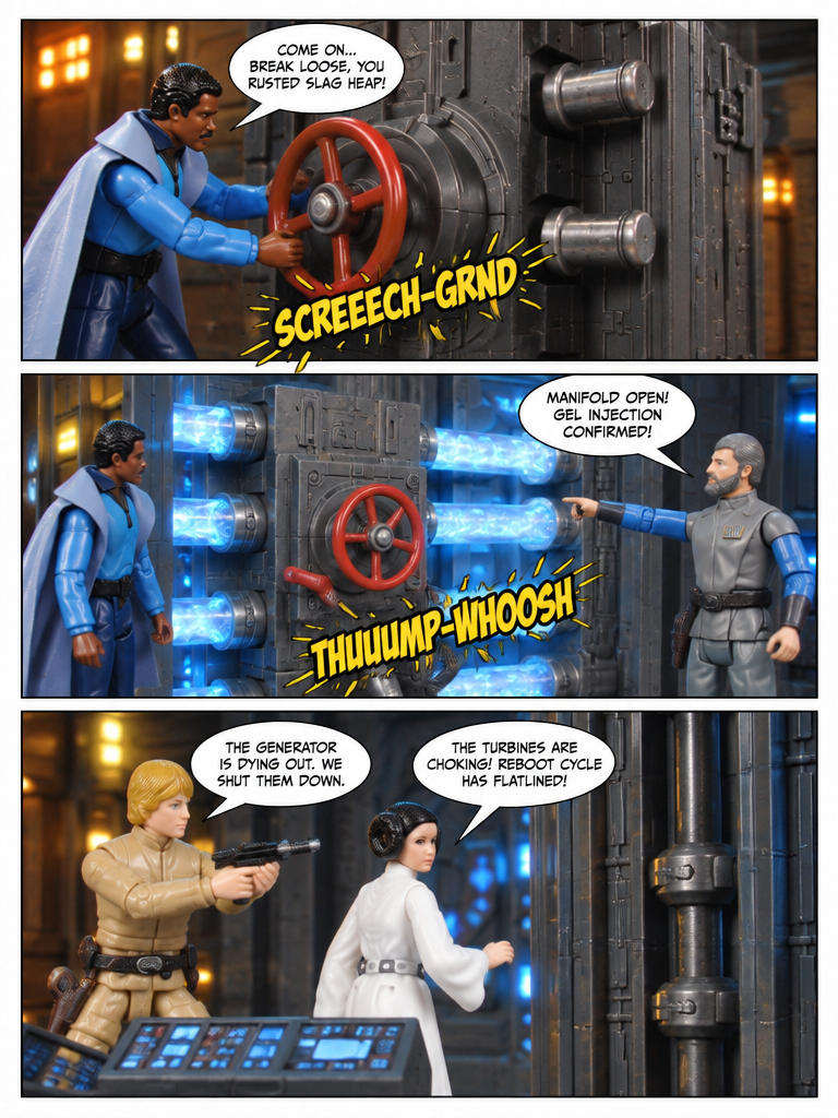 ⭐️Star Wars TVC 🗡 Cold Bastion 💬 Comic Story part 5 (page 3 of 4)