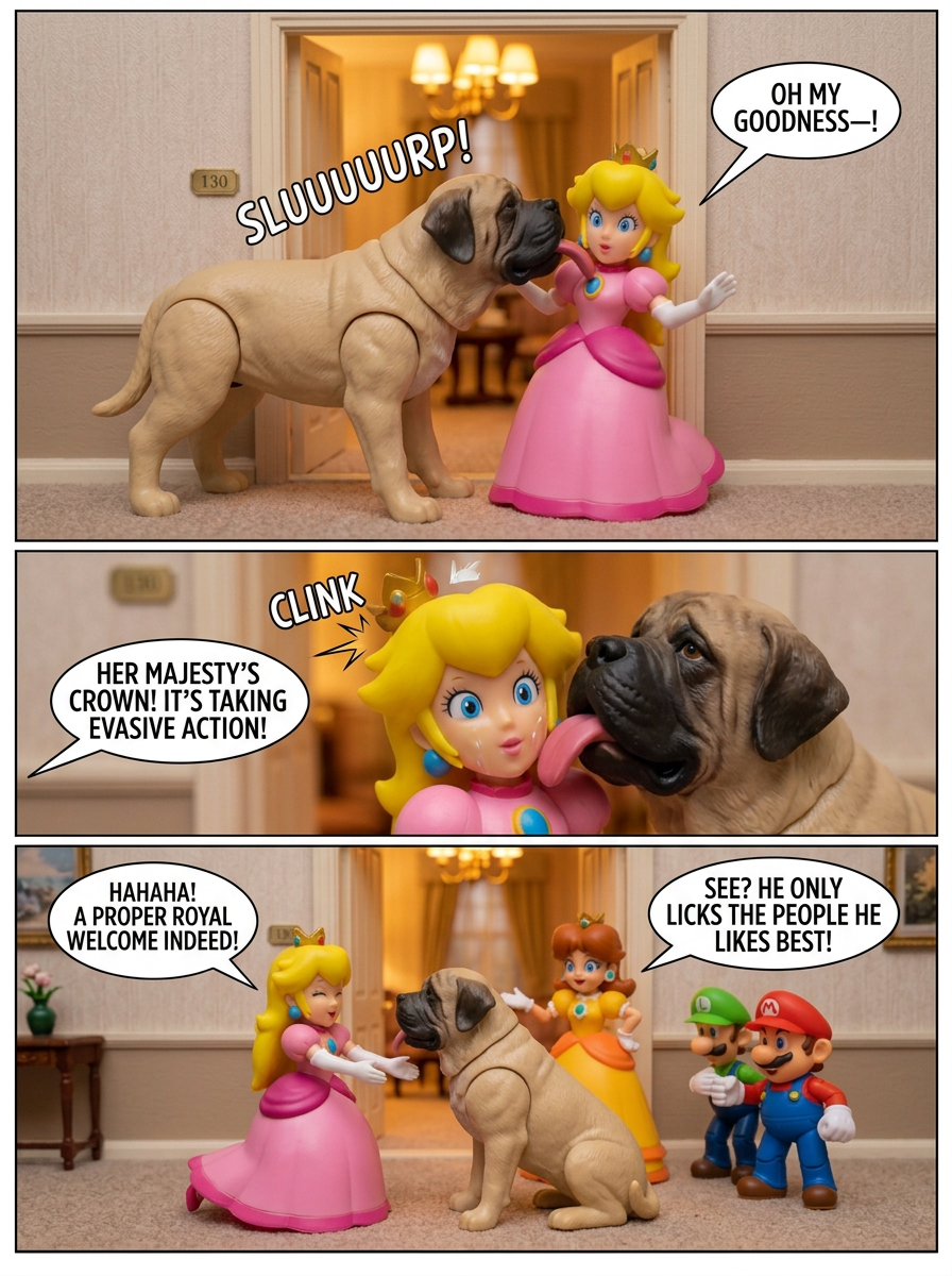 A Slobbery Royal Welcome (page 3 of 4)