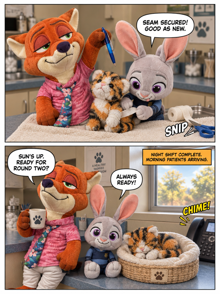 Night Shift at the Clinic (page 4 of 4)