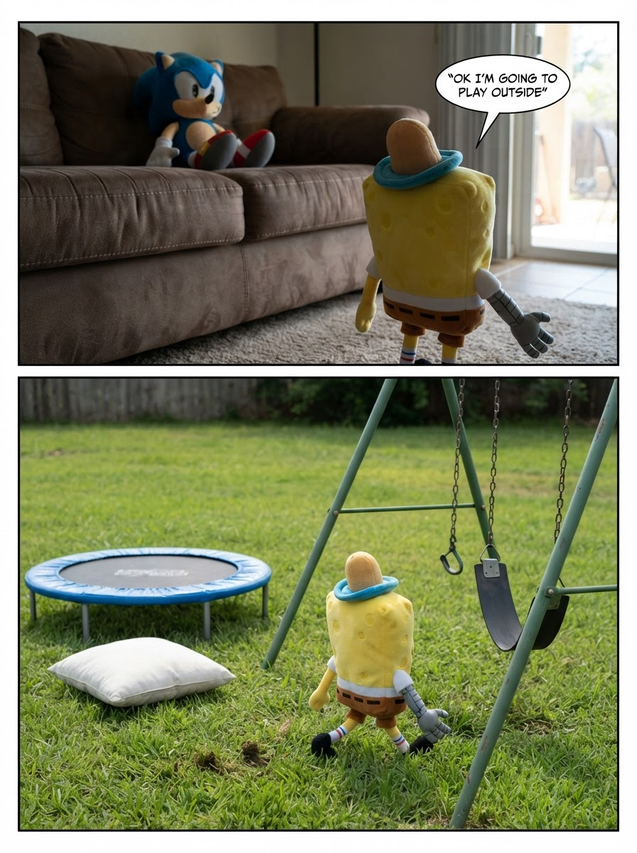 A Day Outside and Back to Bed (page 2 of 4)