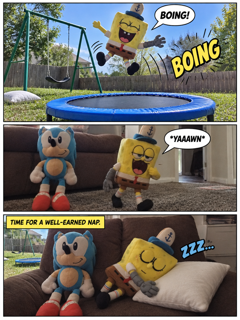 A Day Outside and Back to Bed (page 4 of 4)