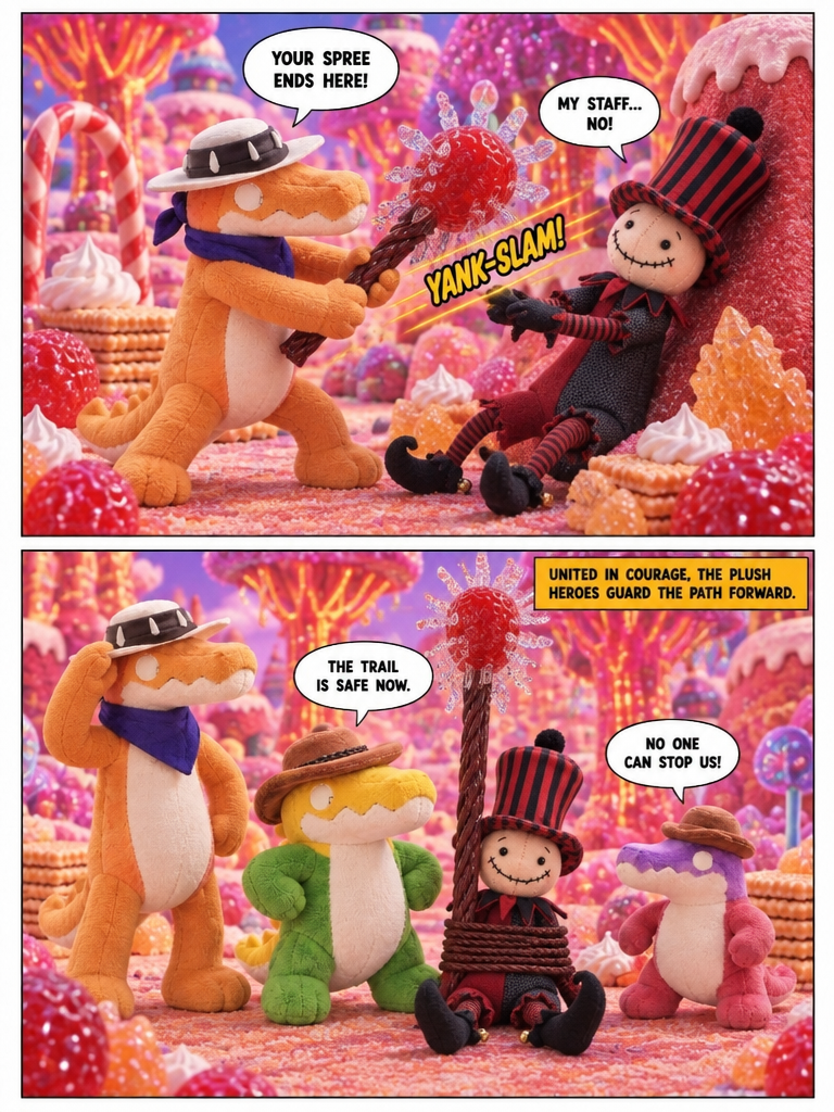 Confrontation in the Neon Grove (page 4 of 4)