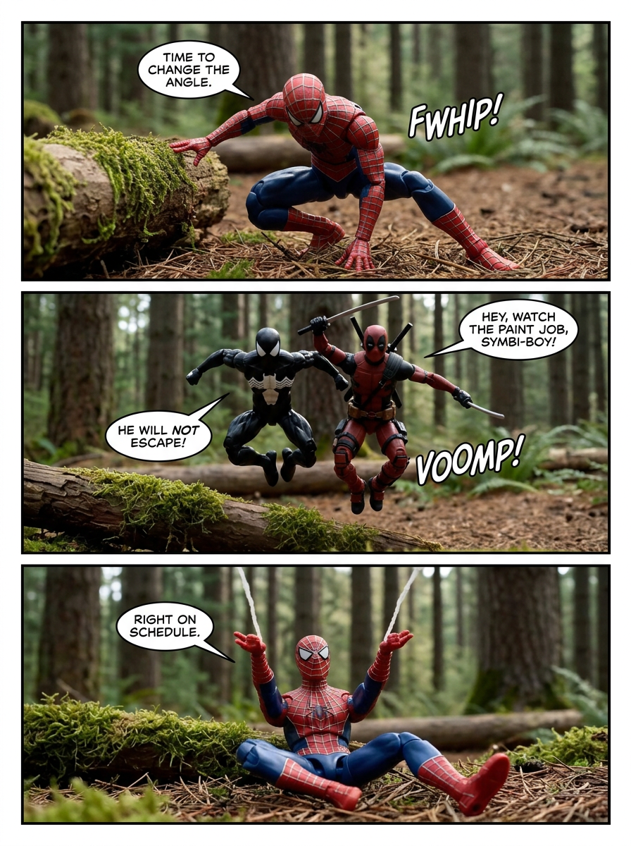 Three-Way Forest Standoff (page 2 of 4)