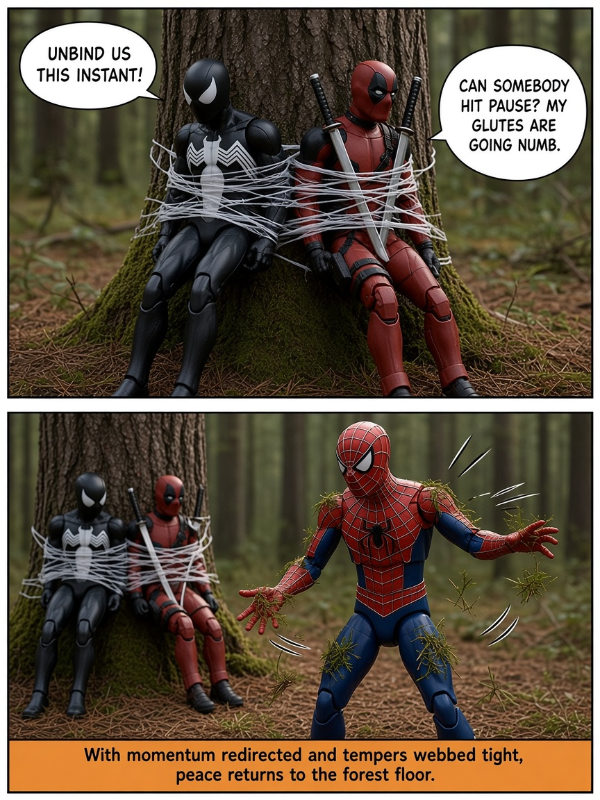 Three-Way Forest Standoff (page 4 of 4)