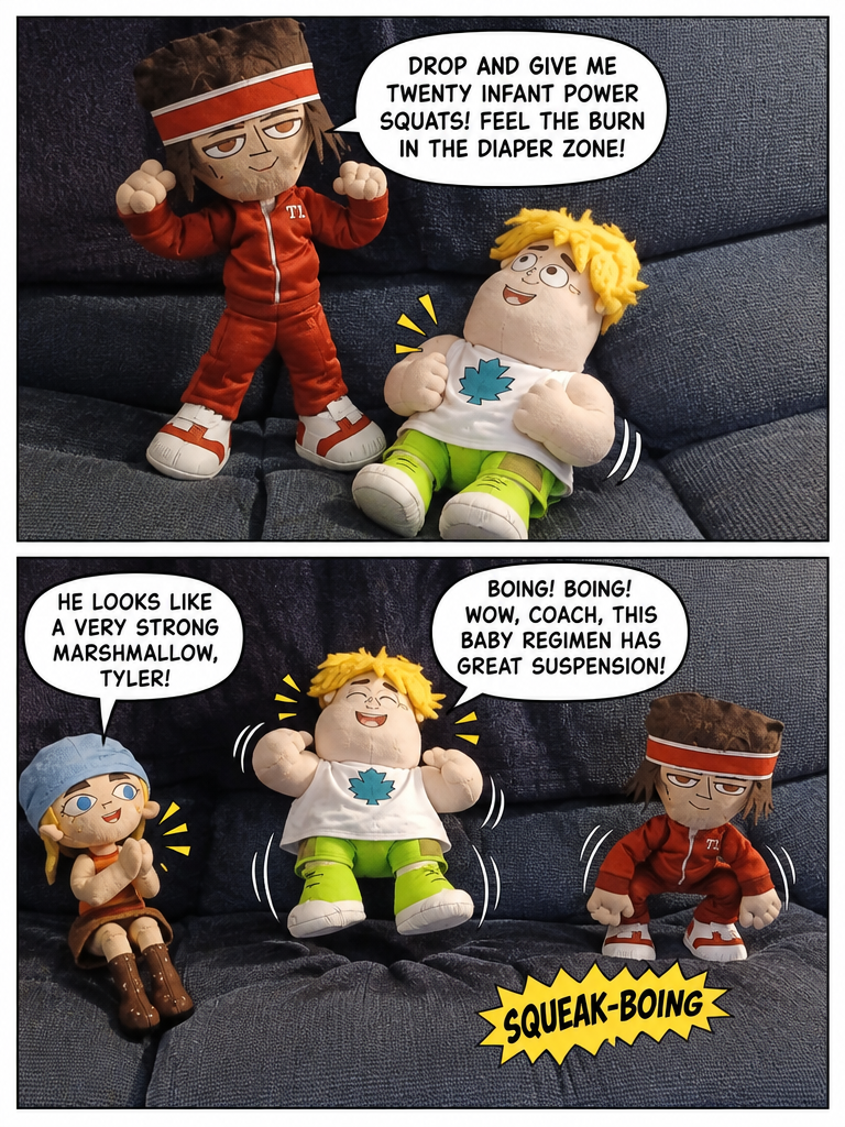 Babysitting Drills on the Sofa (page 2 of 4)