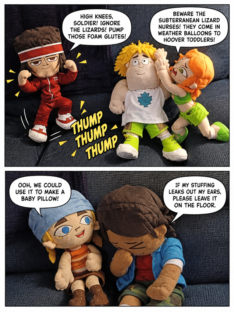Babysitting Drills on the Sofa (page 3 of 4)