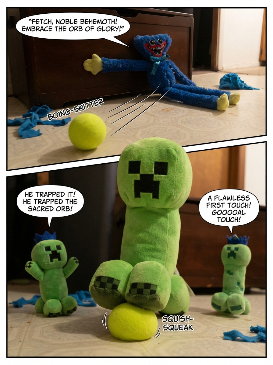 The Great Linoleum Match (page 3 of 4)