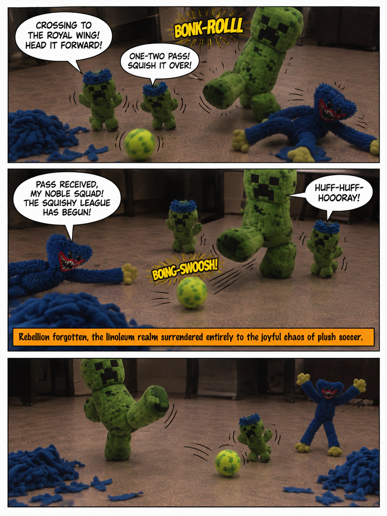 The Great Linoleum Match (page 4 of 4)