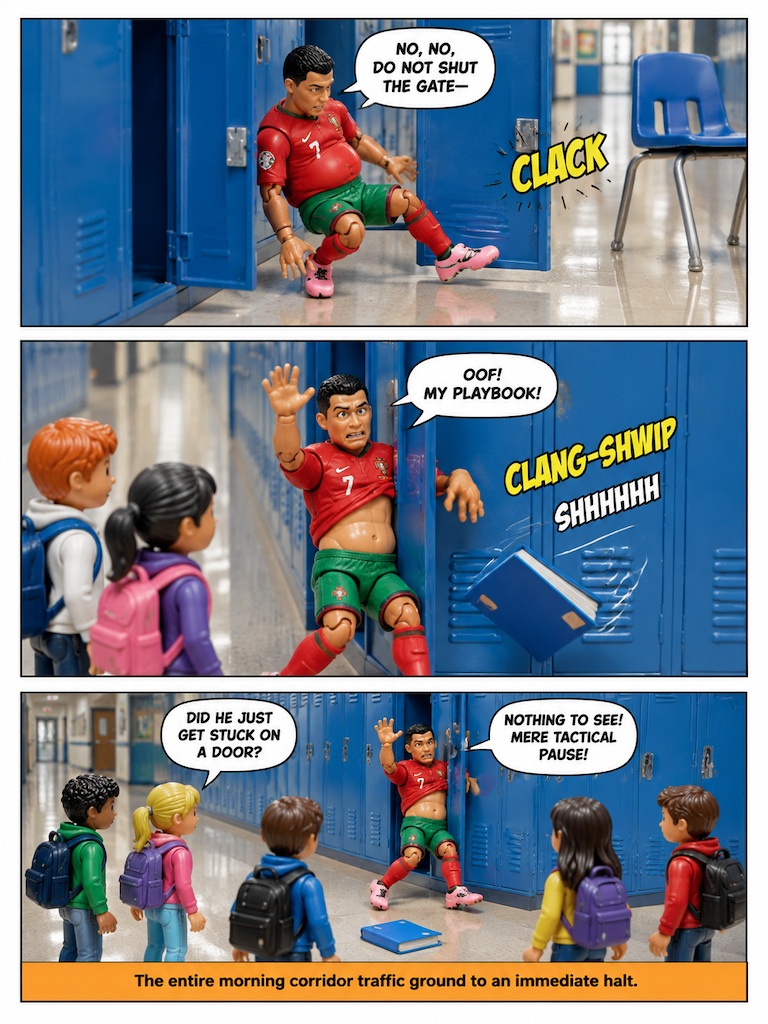 Benchwarmer's Hallway Blunder (page 2 of 4)