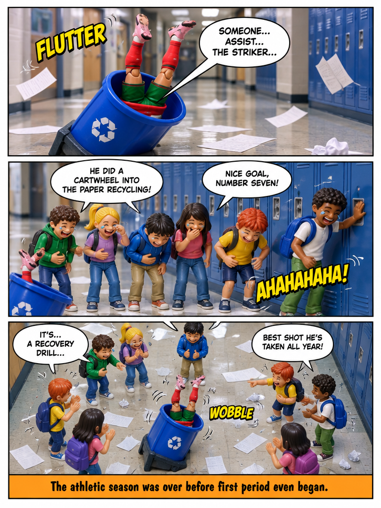 Benchwarmer's Hallway Blunder (page 4 of 4)