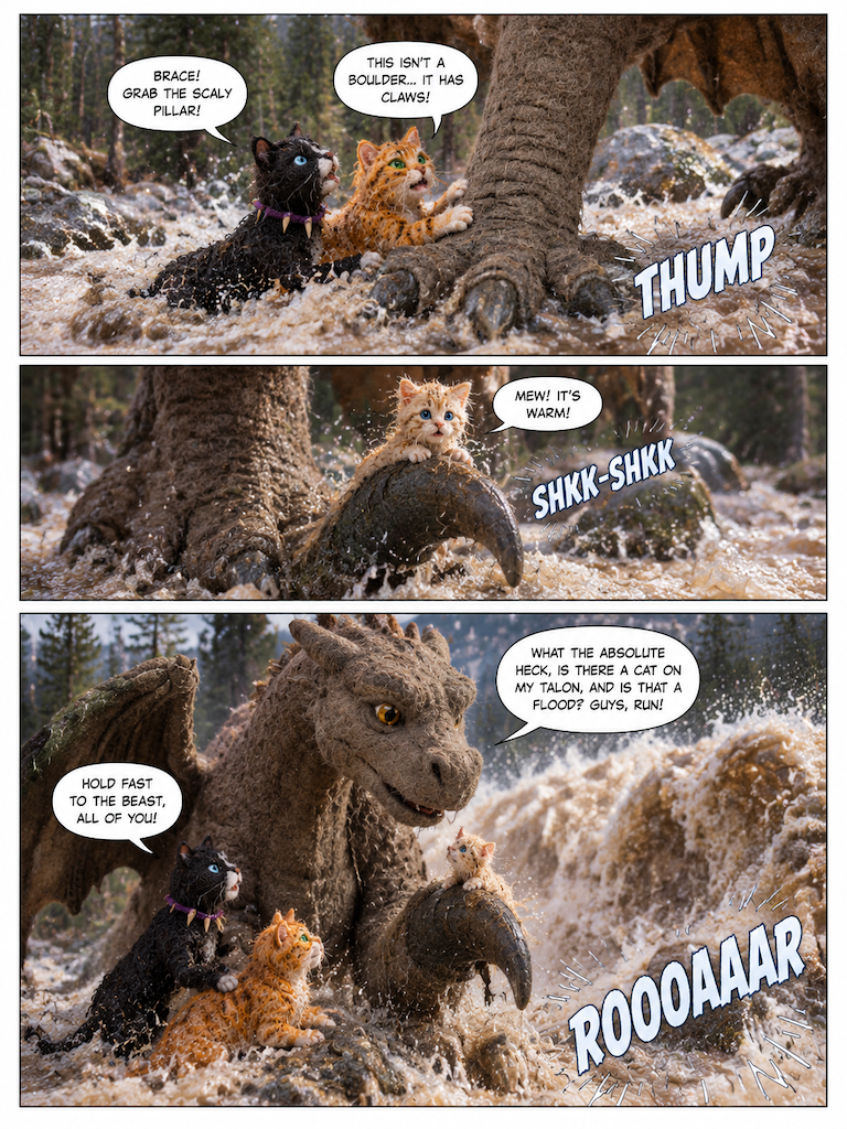 Wings of cats and dragons book 1 (page 2 of 4)