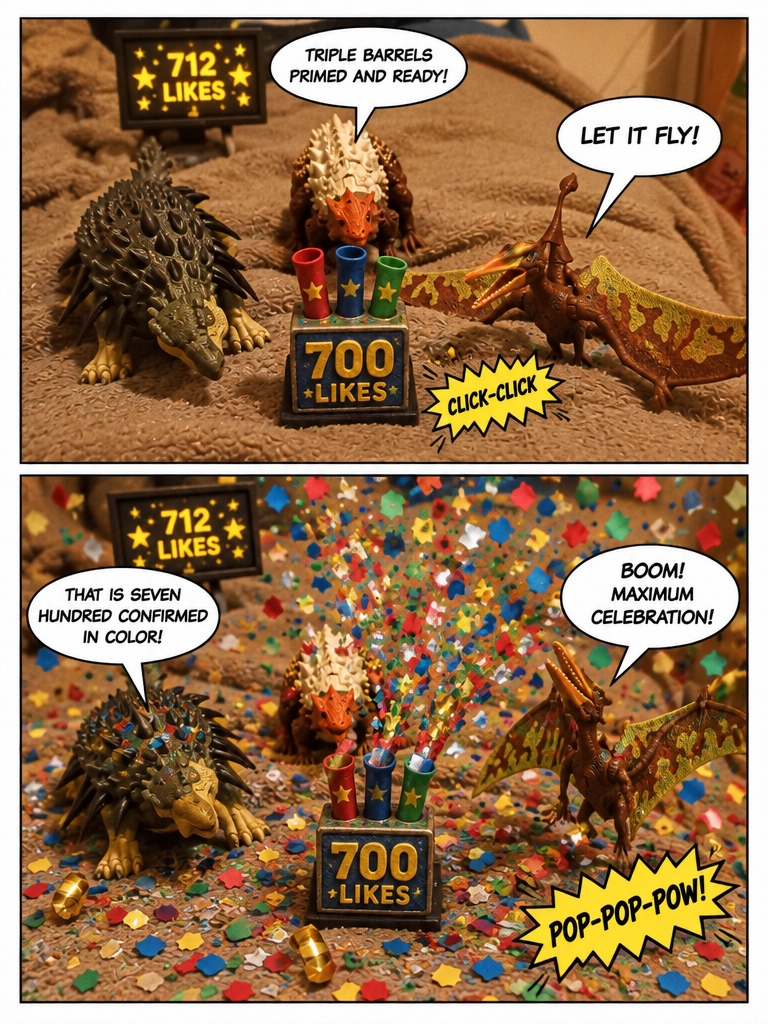 The 700 Likes Blast and the Milestone Page (page 2 of 4)