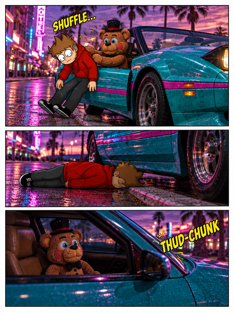 Neon Boulevard Drift (page 2 of 4)