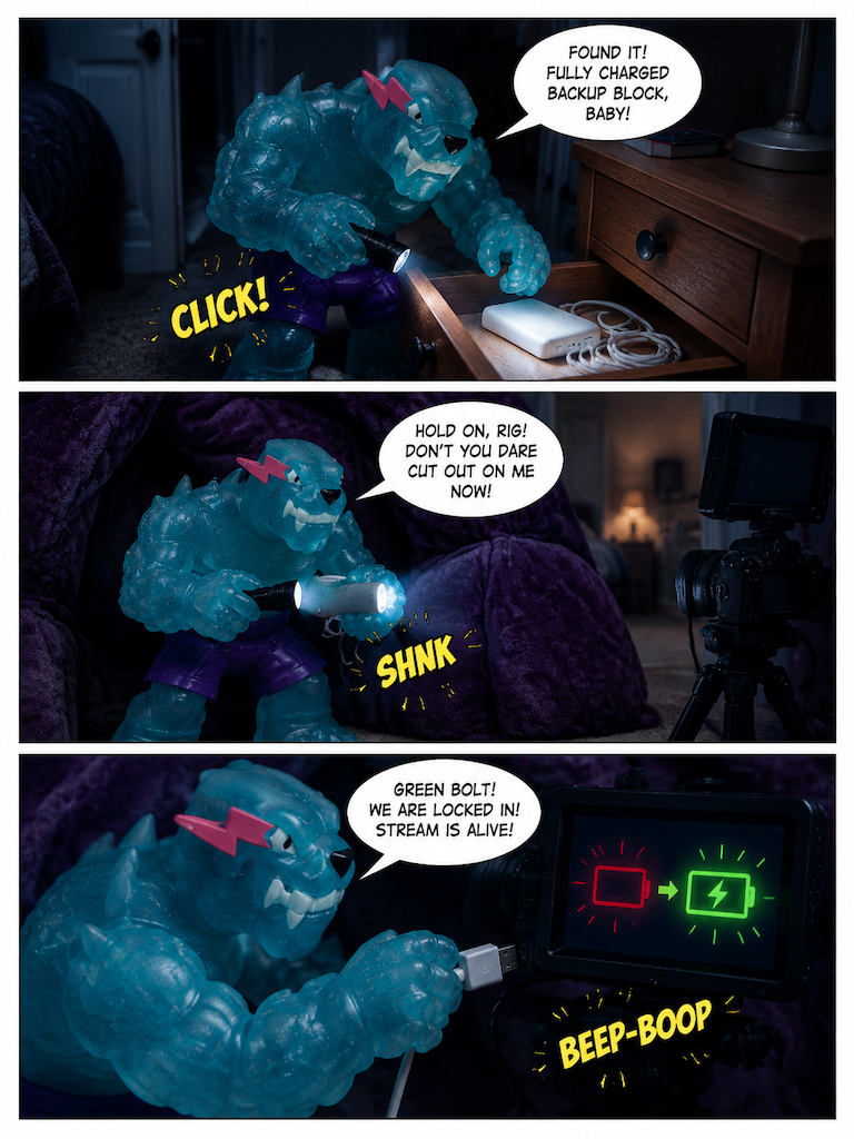 Low Battery in the Dark (page 3 of 4)