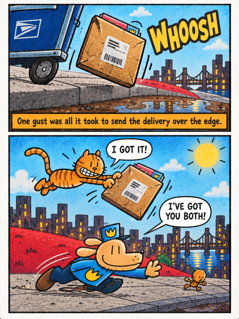 The Morning Delivery Run (page 2 of 4)