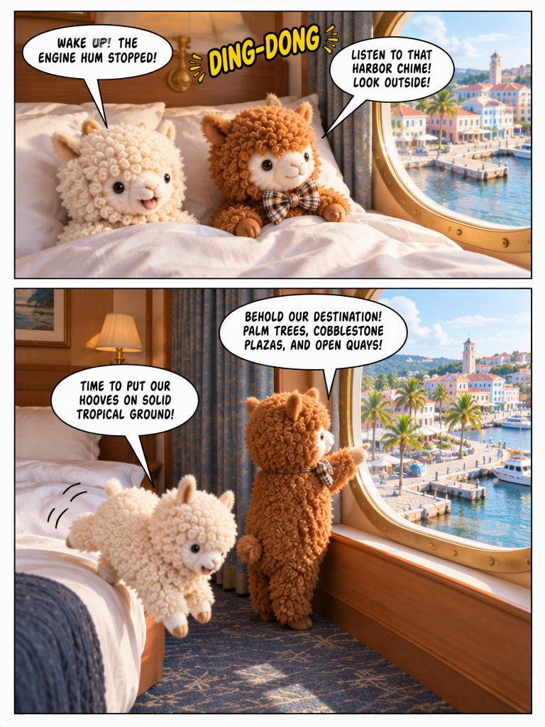 Port Arrival at Sunrise (page 2 of 4)