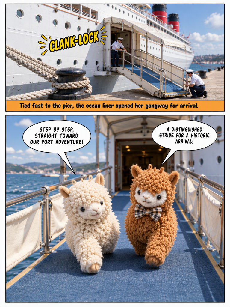 Port Arrival at Sunrise (page 3 of 4)