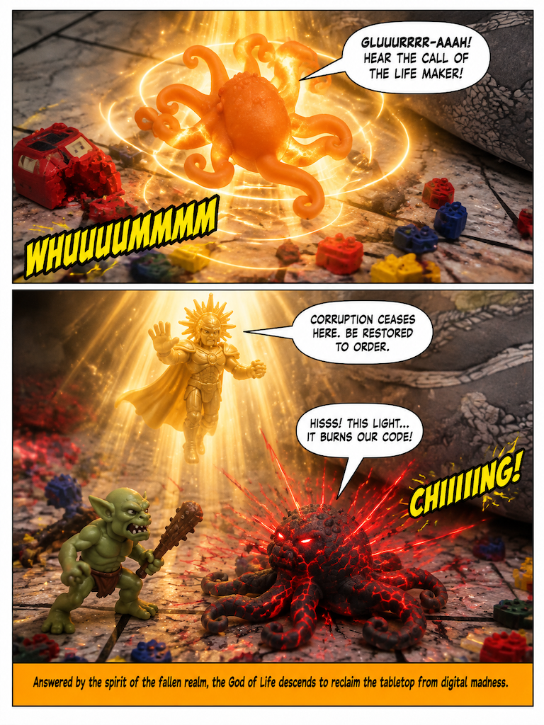 Wrath of the Glitch Titans: Awakening of the Life God (page 3 of 4)
