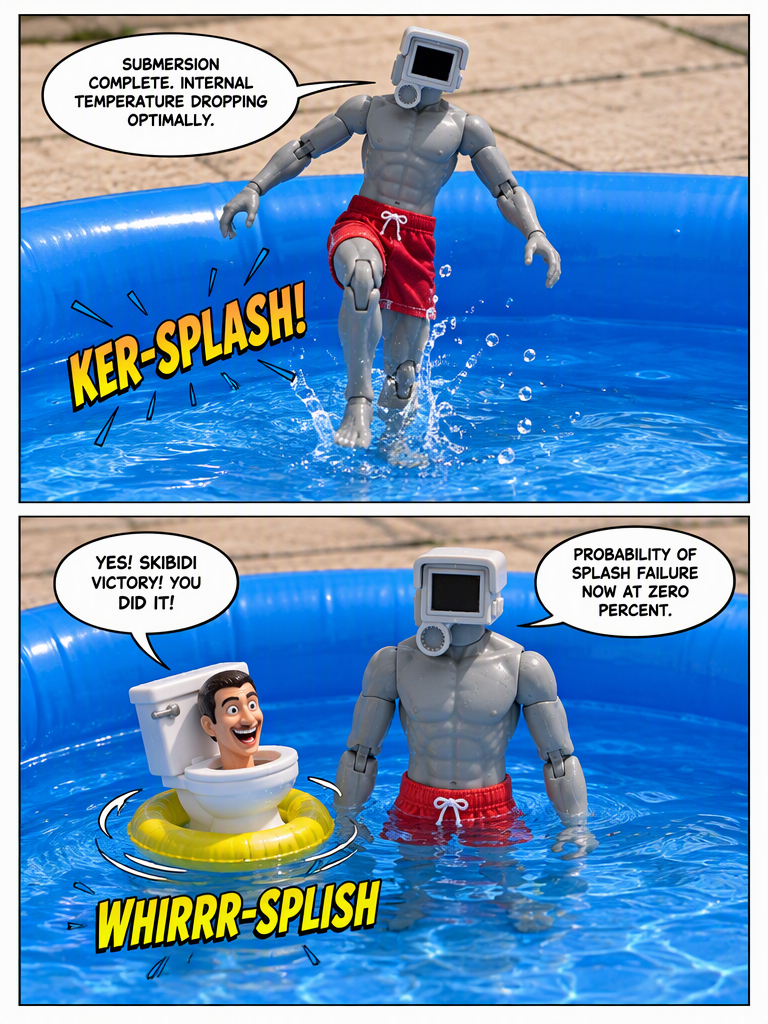 Poolside Plunge (page 3 of 4)