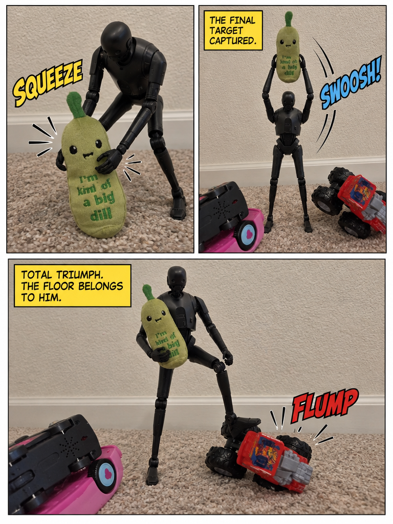 A Black Figure Attacks The Toys (page 4 of 4)