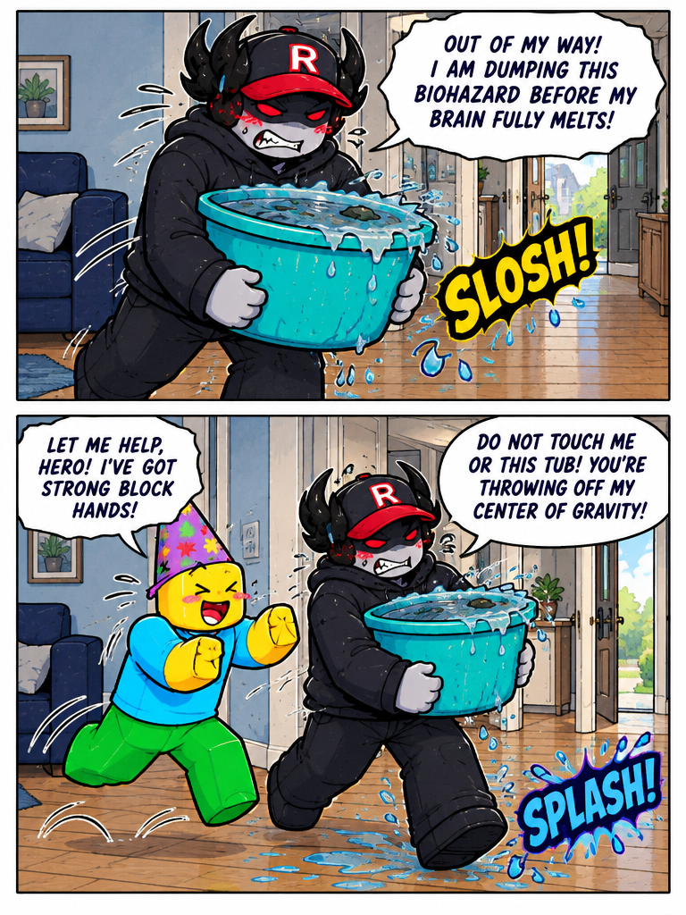 Ceiling Breach and Sudden Affection (page 5 of 12)