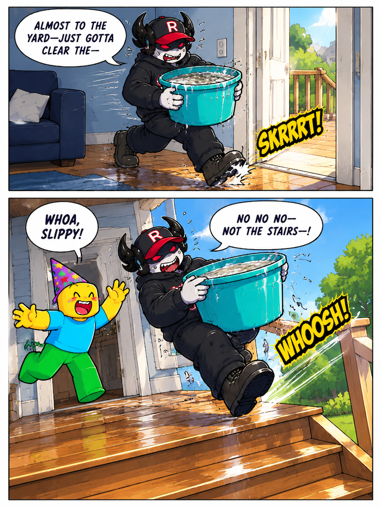 Ceiling Breach and Sudden Affection (page 6 of 12)