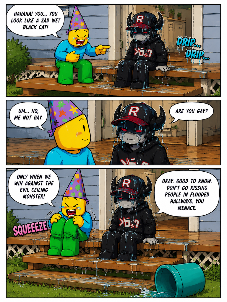 Ceiling Breach and Sudden Affection (page 8 of 12)