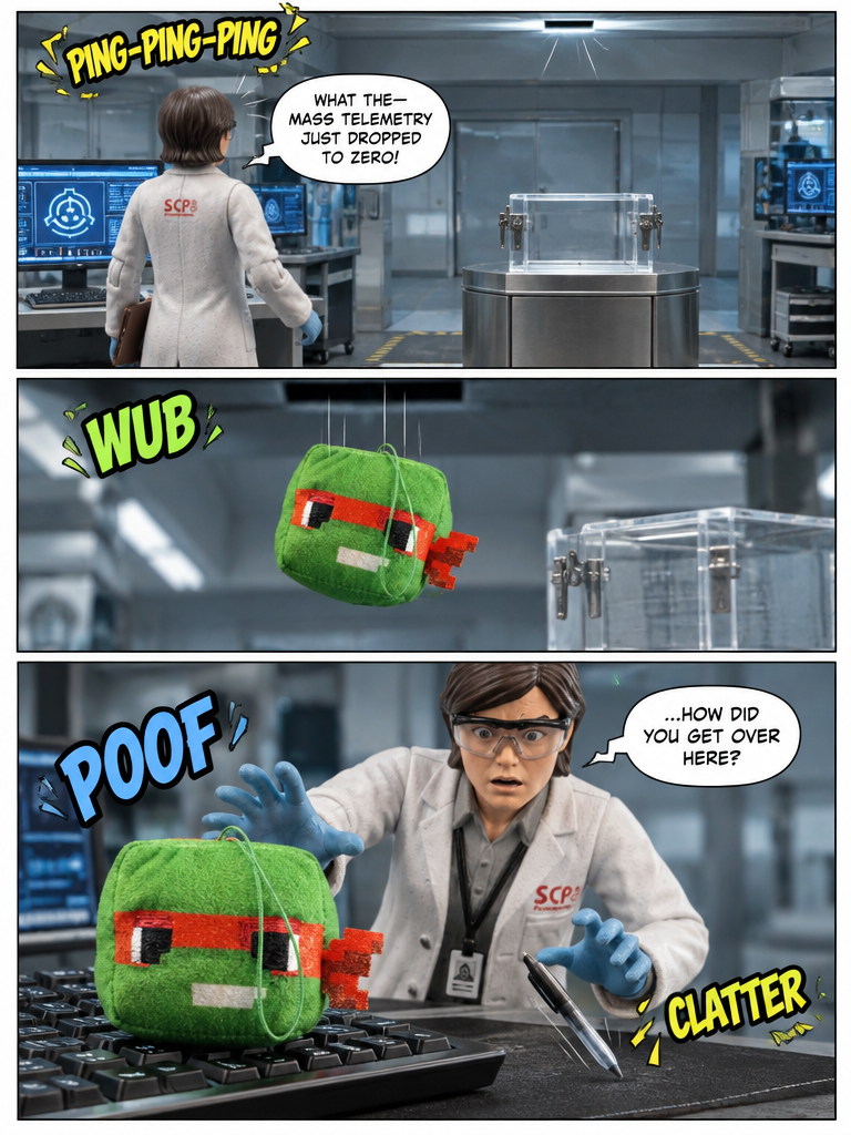 Containment Log: The Cubic Ninja (page 3 of 4)