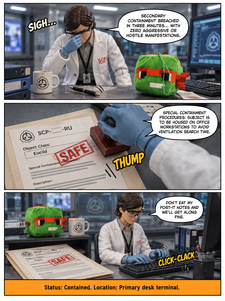 Containment Log: The Cubic Ninja (page 4 of 4)