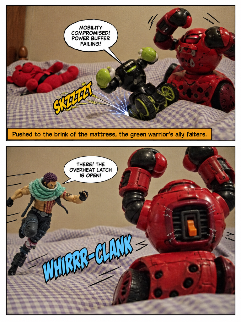 Clash of the Bedtop Mechs (page 2 of 4)
