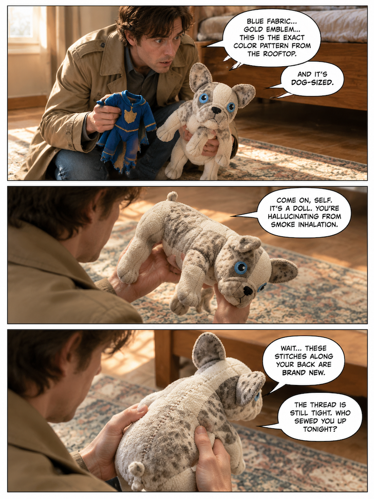 The flight of Selah versus  Green goblin (page 11 of 16)