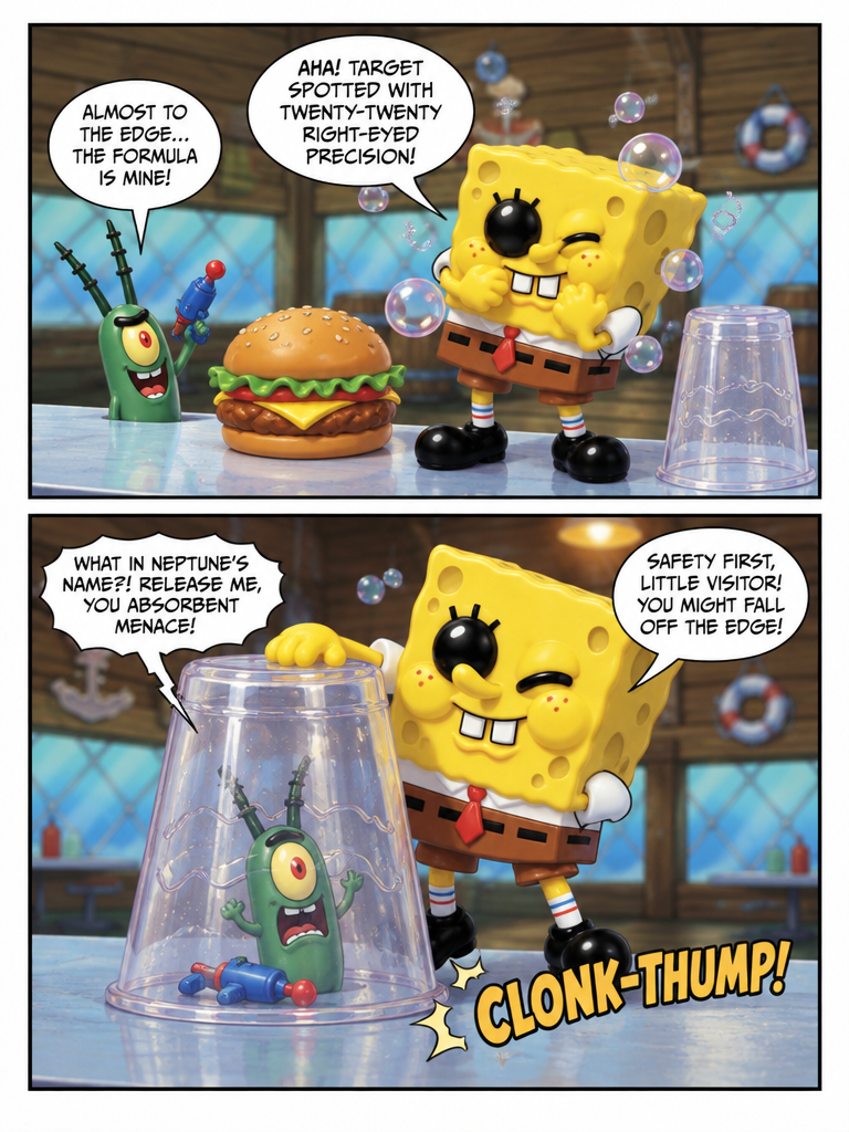 A Tiny Heist at the Krusty Krab (page 3 of 4)