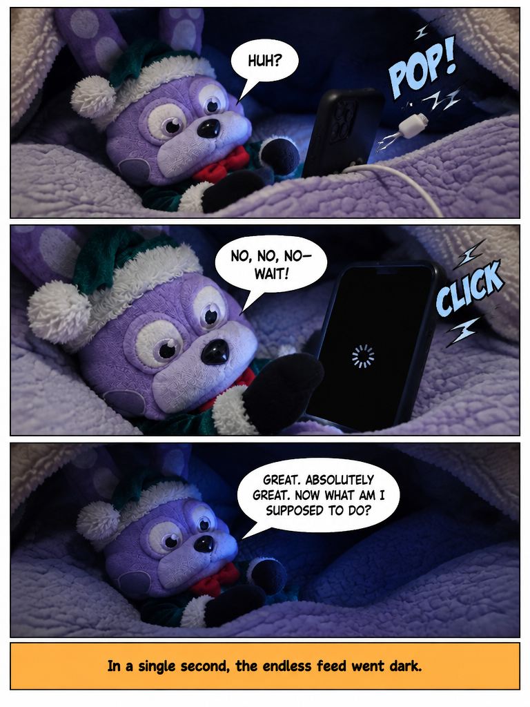 Power Down, Cuddle Up (page 2 of 4)