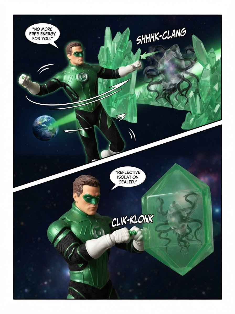 Green Lantern - Vacuum Anomaly - Comic Story - part 2 (page 3 of 4)