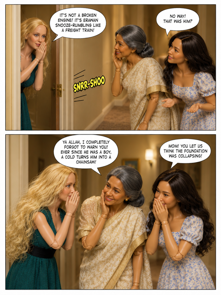 A Gentle Rumble in the Quiet House (page 7 of 8)